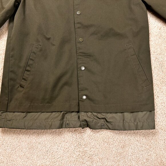 Five Four Los Angeles Jacket Unisex Light Weight Olive Green Size Medium - Picture 2 of 10